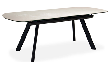 Обеденный раздвижной стол Шамони 3CQ 180х95 (Oxide Avorio/Графит) в Элисте - предосмотр 1