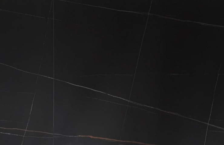 Стол DikLine KR120 мрамор черный Калаката/опоры черные в Элисте - изображение 5