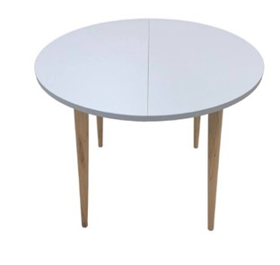 Кухонный стол круглый Серый камень 90*90 см ЛДСП в Элисте - предосмотр 2