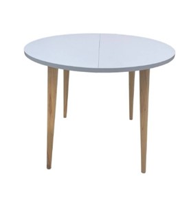 Кухонный стол круглый Серый камень 90*90 см ЛДСП в Элисте - предосмотр 3
