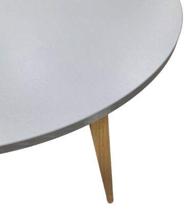 Кухонный стол круглый Серый камень 90*90 см ЛДСП в Элисте - изображение 8