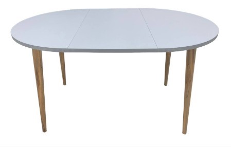 Кухонный стол круглый Серый камень 90*90 см ЛДСП в Элисте - изображение 9