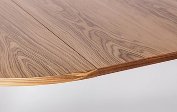 Кухонный стол круглый Шпон Ореха д. 90 см МДФ ножки вишня в Элисте - предосмотр 20