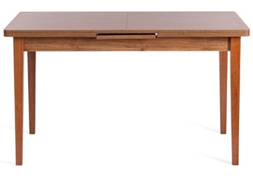 Кухонный стол раскладной AISHA (mod. 1151) ЛДСП+меламин/дерево граб, 130+35х80х75, walnut (орех) в Элисте - предосмотр 2