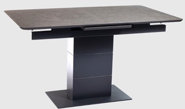 Кухонный раскладной стол Альер (140х80) столешница МДФ + пластик ARPA в Элисте - предосмотр