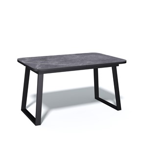 Раздвижной стол AZ1200 (черный/керамика мрамор черный) в Элисте