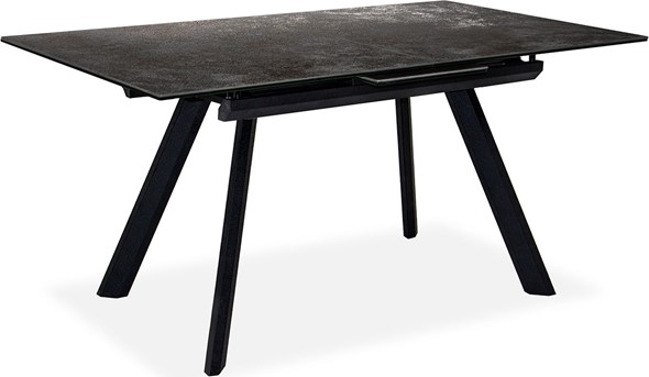 Раздвижной стол Бордо 1CQ 140х85 (Oxide Nero/Графит) в Элисте - изображение