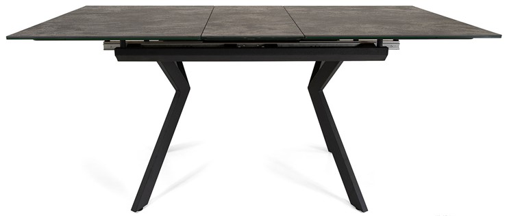 Кухонный стол раскладной Бордо 1CX 140х85 (Oxide Nero/Графит) в Элисте - изображение 3
