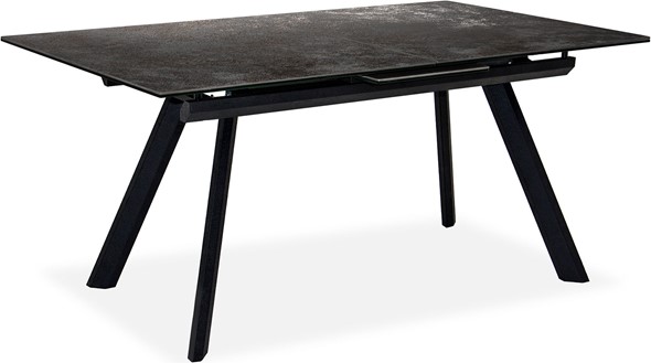Кухонный раздвижной стол Бордо 2CQ 160х90 (Oxide Nero/Графит) в Элисте - изображение