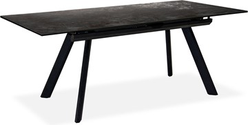 Кухонный раскладной стол Бордо 3CQ 180х95 (Oxide Nero/Графит) в Элисте - предосмотр 1