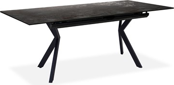 Кухонный раздвижной стол Бордо 3CX 180х95 (Oxide Nero/Графит) в Элисте - предосмотр 1