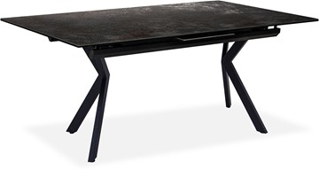 Кухонный раздвижной стол Бордо 3CX 180х95 (Oxide Nero/Графит) в Элисте - предосмотр