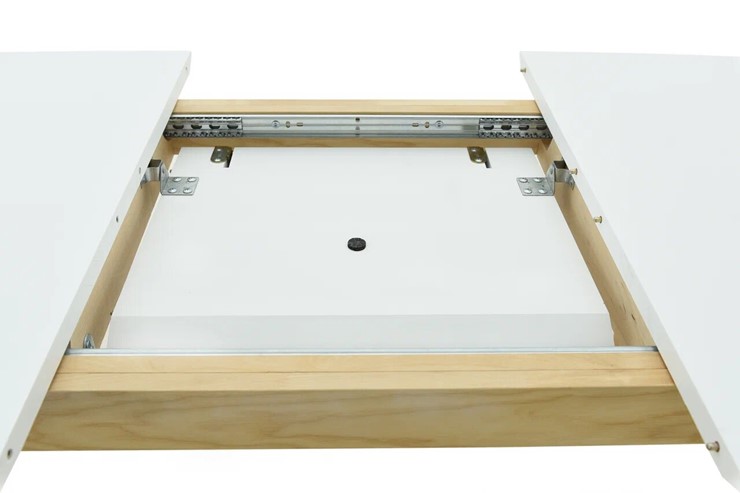 Кухонный стол раскладной Брест (Тон 9 - Эмаль белая) в Элисте - изображение 4