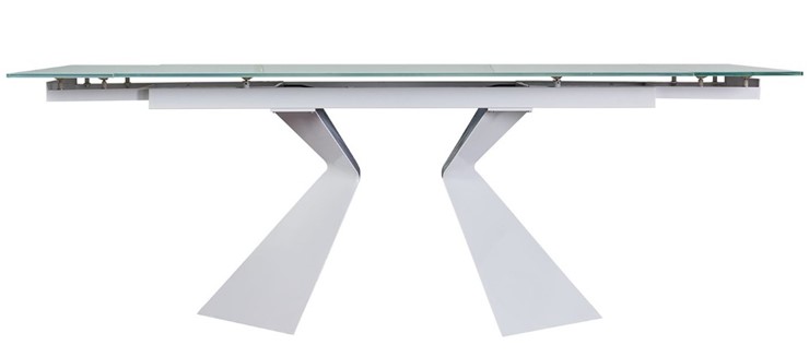 Кухонный стол раздвижной CT992 белый в Элисте - изображение 1