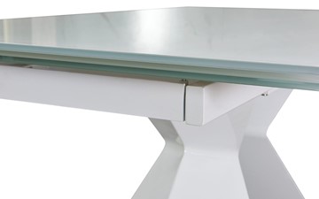 Кухонный стол раздвижной CT992 белый в Элисте - предосмотр 9