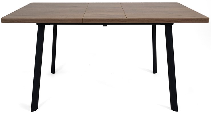 Кухонный стол раздвижной Дали-1L(ноги черные, дуб табако) в Элисте - изображение 5