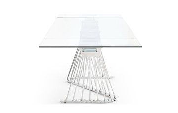 Кухонный раздвижной стол DT9118GS стекло в Элисте - предосмотр 3