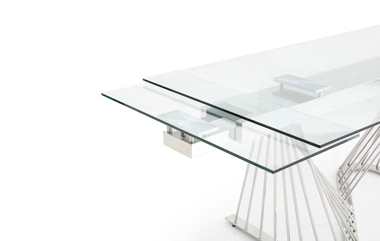Кухонный раздвижной стол DT9118GS стекло в Элисте - изображение 4