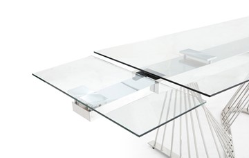 Кухонный раздвижной стол DT9118GS стекло в Элисте - предосмотр 5