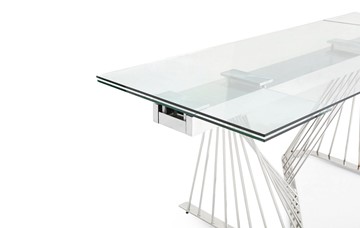Кухонный раздвижной стол DT9118GS стекло в Элисте - предосмотр 7