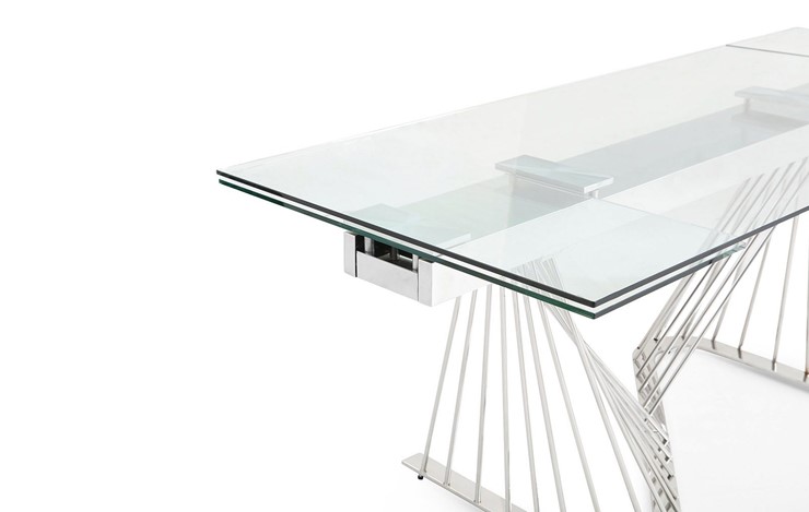 Кухонный раздвижной стол DT9118GS стекло в Элисте - изображение 7