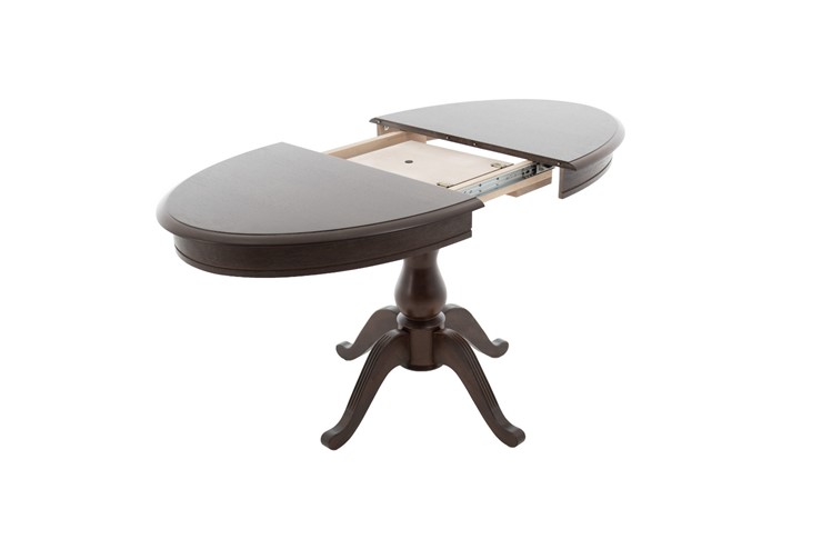 Кухонный стол раскладной Фабрицио-1 исп. Эллипс, Тон 8 Покраска + патина с прорисовкой (на столешнице) в Элисте - изображение 2