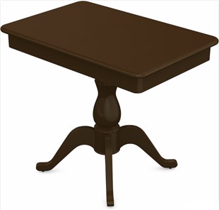 Кухонный стол раздвижной Фабрицио-1 исп. Мини 1100, Тон 4 Покраска + патина с прорисовкой (на столешнице) в Элисте - предосмотр