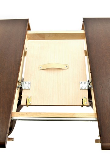 Кухонный стол раздвижной Фабрицио-2 исп. Мыло 1200, Тон 40 (Морилка/Эмаль) в Элисте - изображение 6