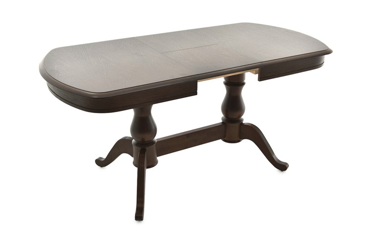 Кухонный стол раздвижной Фабрицио-2 исп. Мыло 1400, Тон 10 (Морилка/Эмаль) в Элисте - изображение 3