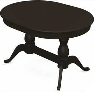 Кухонный стол раскладной Фабрицио-2 исп. Овал 1600, Тон 11 Покраска + патина с прорисовкой (на столешнице) в Элисте