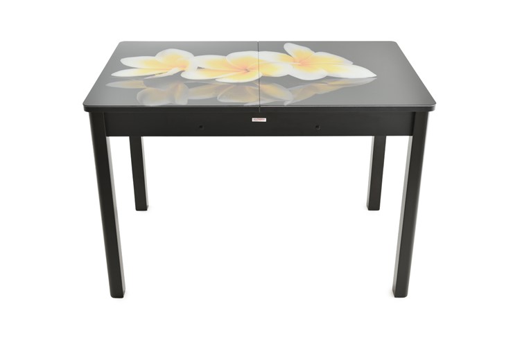Кухонный раскладной стол Гамбург исп. 1, ноги метал. крашеные №23 (Exclusive h159/белый) в Элисте - изображение 7