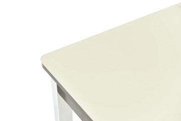 Кухонный стол раздвижной Гамбург исп. 1, Опоры Хром, рисунок (Молочное, Коричневый) в Элисте - предосмотр 5