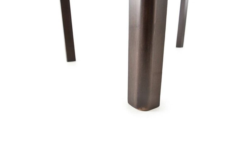 Кухонный раздвижной стол Гамбург исп. 2, Пластик (Дерево тёмное, опоры деревянные) в Элисте - изображение 8
