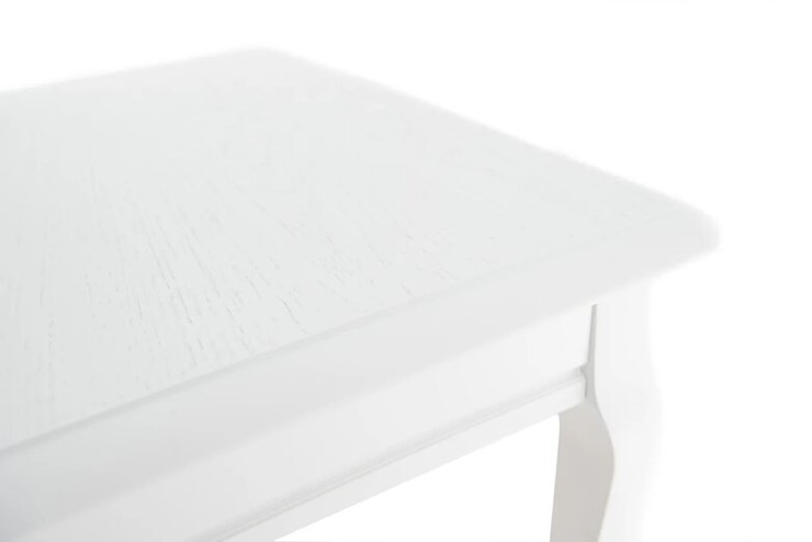 Кухонный стол раздвижной Кабриоль 1200х800, (Тон 9 - Эмаль белая) Морилка/Эмаль в Элисте - изображение 6