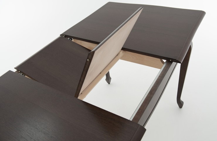 Раздвижной стол Кабриоль 1200х800, тон 9 (Морилка/Эмаль) в Элисте - изображение 4