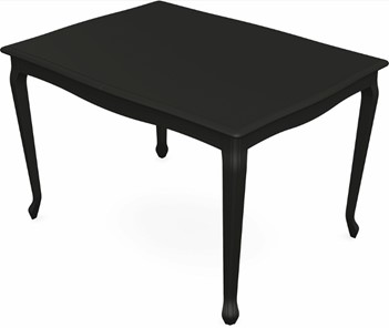 Обеденный раздвижной стол Кабриоль 1400х800, тон 12 Покраска + патина с прорисовкой (на столешнице) в Элисте