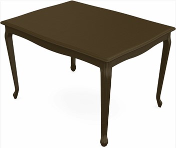 Обеденный раздвижной стол Кабриоль 1400х800, тон 5 Покраска + патина (в местах фрезеровки) в Элисте