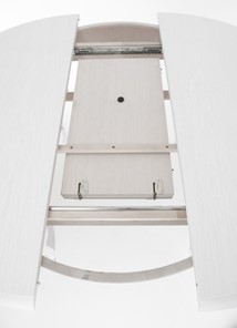 Стол раздвижной Кабриоль исп. Круг 1250, тон 11 Покраска + патина с прорисовкой (на столешнице) в Элисте - предосмотр 5