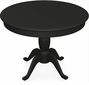 Стол раздвижной Леонардо-1 исп. Круг 1000, тон 12 Покраска + патина с прорисовкой (на столешнице) в Элисте - предосмотр