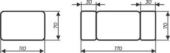 Стол раздвижной Милан-1 EVO, ноги металлические черные, белый цемент в Элисте - изображение 3