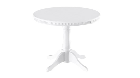 Обеденный раздвижной стол Орландо Т1, цвет Белый матовый (Б-111.02.1) в Элисте - изображение