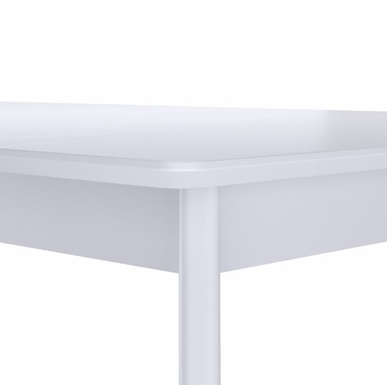 Обеденный раздвижной стол Пегас Classic Plus 120, Белый в Элисте - изображение 3