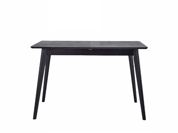Кухонный раскладной стол Daiva Пегас Сlassic Plus 120, Черный в Элисте
