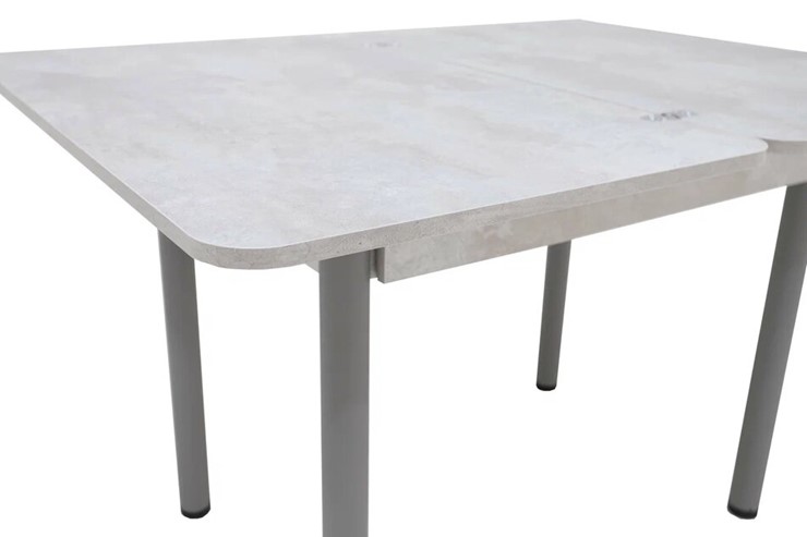 Кухонный стол раздвижной Прайм-3Р, Цемент светлый в Элисте - изображение 3