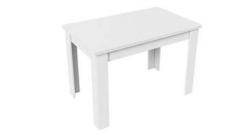 Кухонный раздвижной стол Промо тип 4 (Белый/Белый) в Элисте - предосмотр