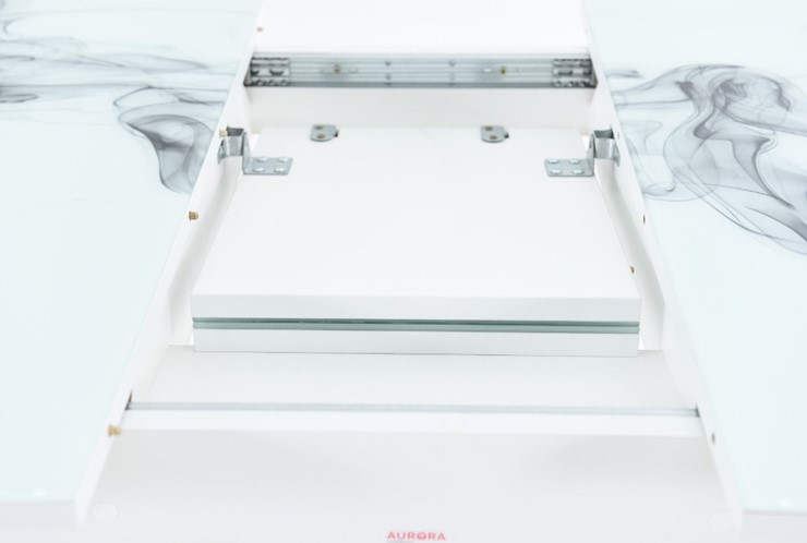 Обеденный раздвижной стол Ривьера исп.1 ноги метал. крашеные №24 Фотопечать (Текстура №45) в Элисте - изображение 3