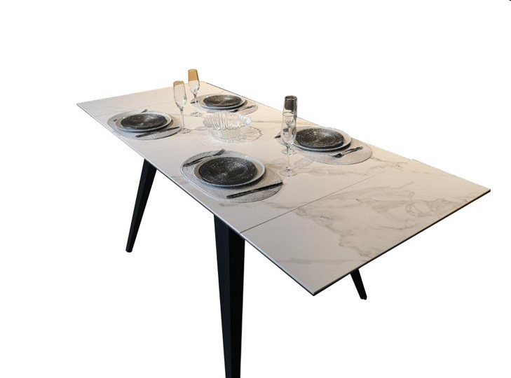 Кухонный стол раскладной Сальери столешница стекло в Элисте - изображение 4