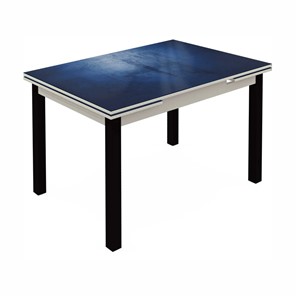 Раздвижной стол Шанхай исп.2 ноги метал. крашеные №21 (Exclusive h149/белый) в Элисте