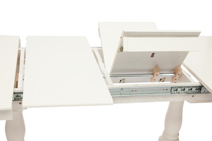 Обеденный раздвижной стол Siena ( SA-T6EX2L ) 150+35+35х80х75, ivory white (слоновая кость 2-5) арт.12490 в Элисте - изображение 2