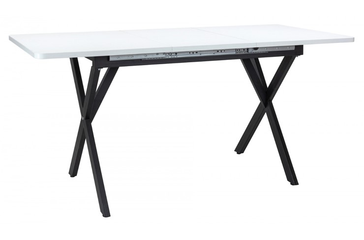 Кухонный раздвижной стол Стайл № 11 (1100/1500*700 мм.) столешница пластик, форма Флан, с механизмом бабочка в Элисте - изображение 3
